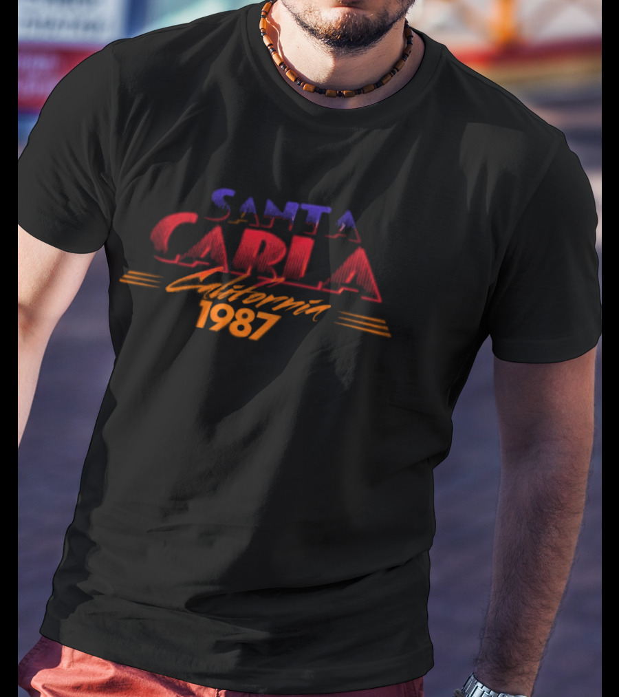 Santa Carla California 1987 Retro Vibe T-Shirt