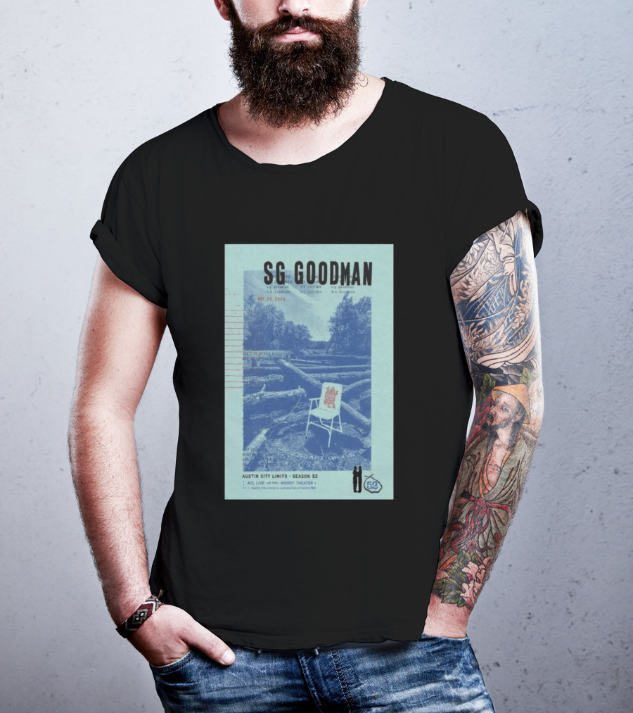SG Goodman Austin City Limits Moody Theater May 26 2026 Season 52 T-Shirt