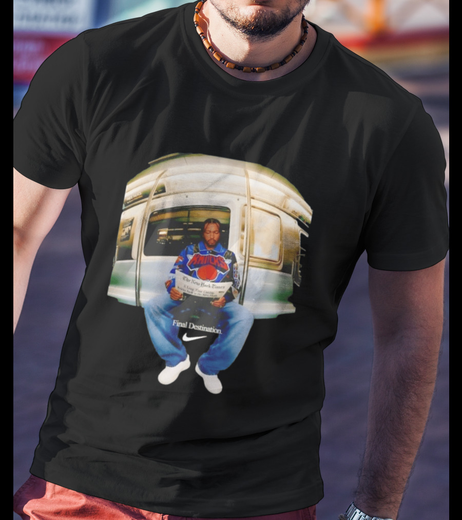 Jalen Brunson New York Knicks Final Destination Nike Edition T-Shirt