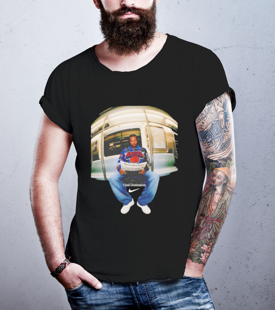 Jalen Brunson New York Knicks Final Destination Nike Edition T-Shirt