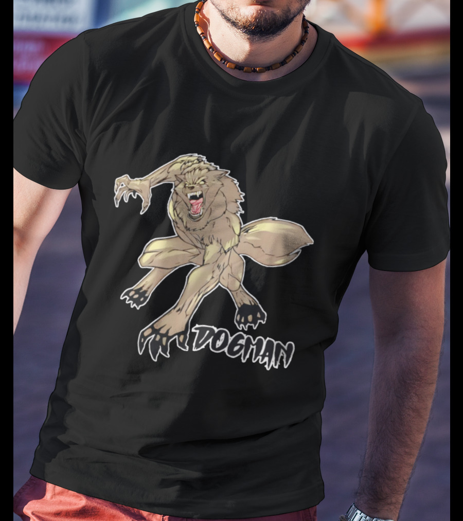 Dogman Muscular Werewolf Creature T-Shirt