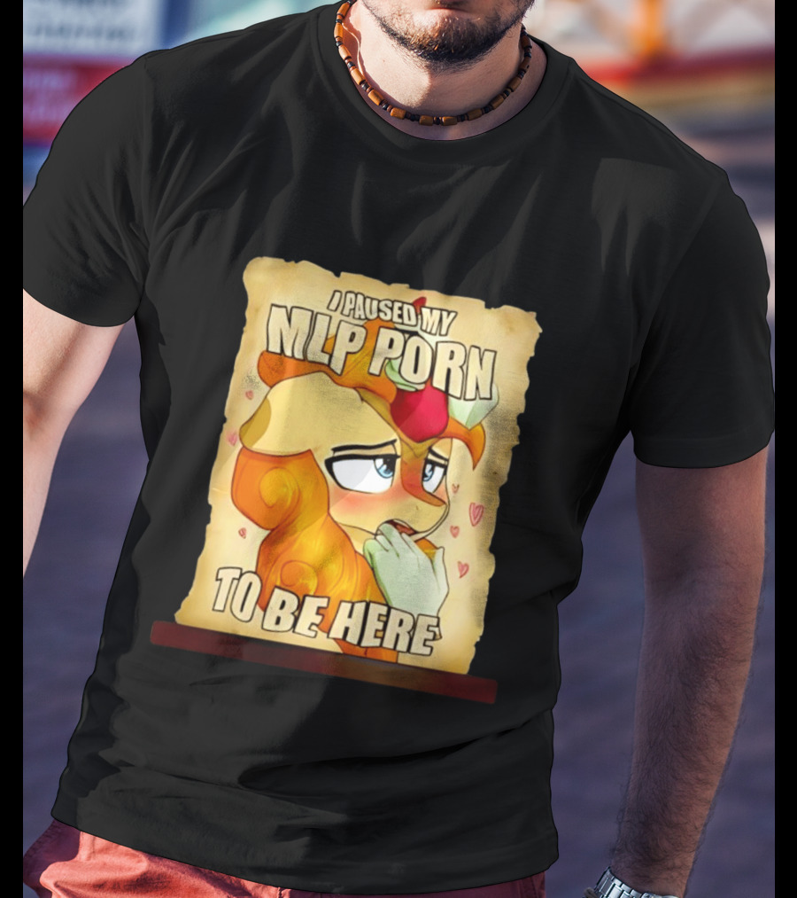I Paused My MLP Porn To Be Here My Little Pony T-Shirt