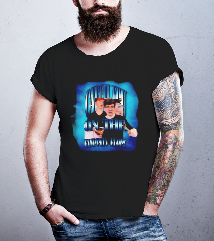 Catch You On The Flippity Flop Jack Massey Welsh Phrase T-Shirt