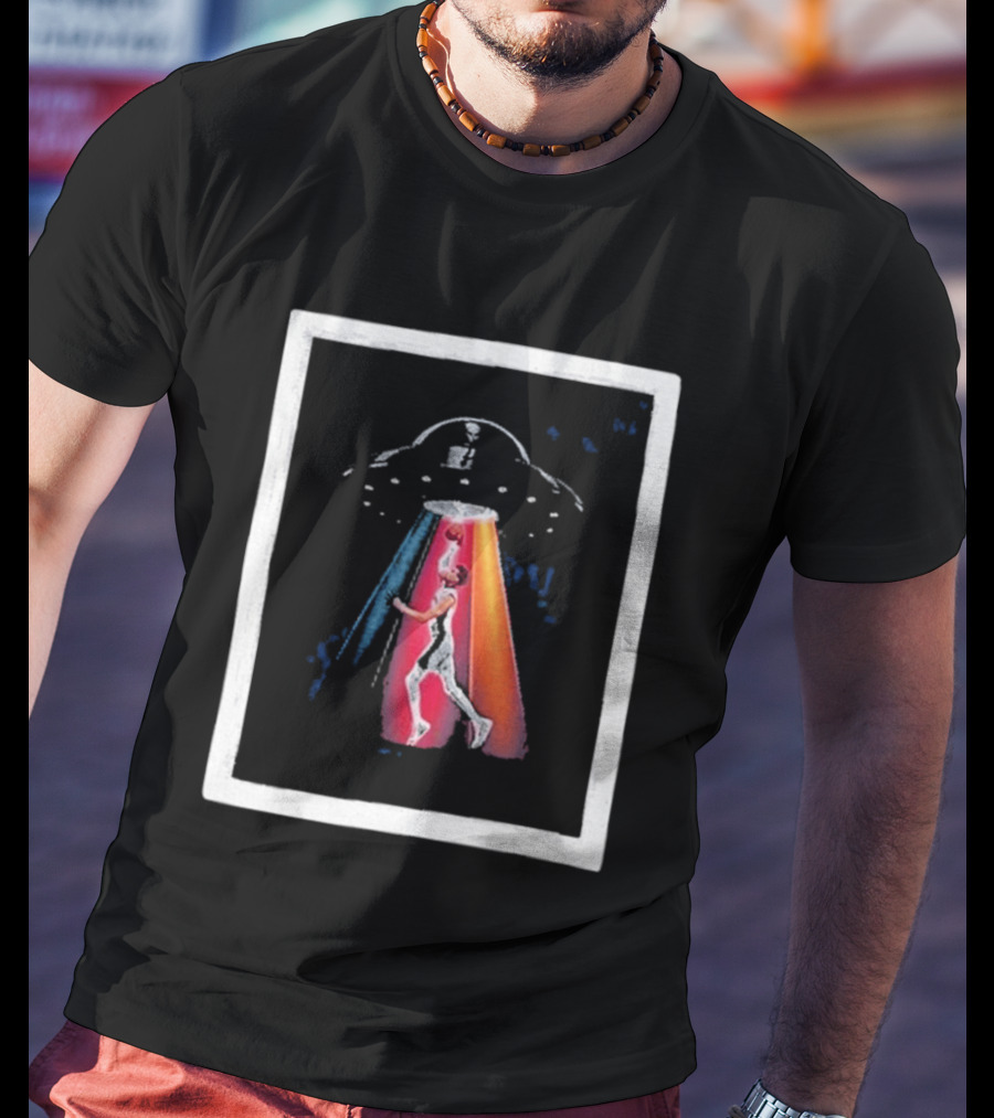 El Wembalien Victor Wembanyama UFO San Antonio Spurs NBA Basketball 2026 T-Shirt