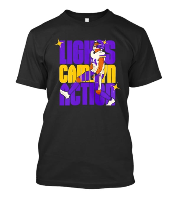 Lights Camryn Action Minnesota Vikings Player 14 T-Shirt