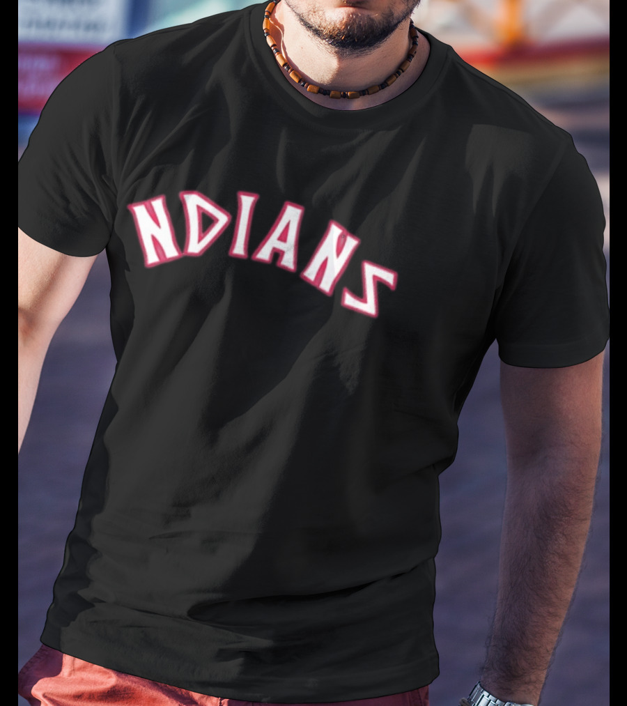 Cleveland Indians Pullover Jersey NDANS T-Shirt