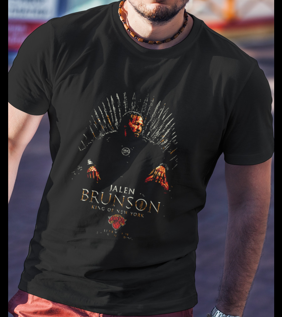 Jalen Brunson King Of New York Let Them Doubt I'll Take The Throne T-Shirt