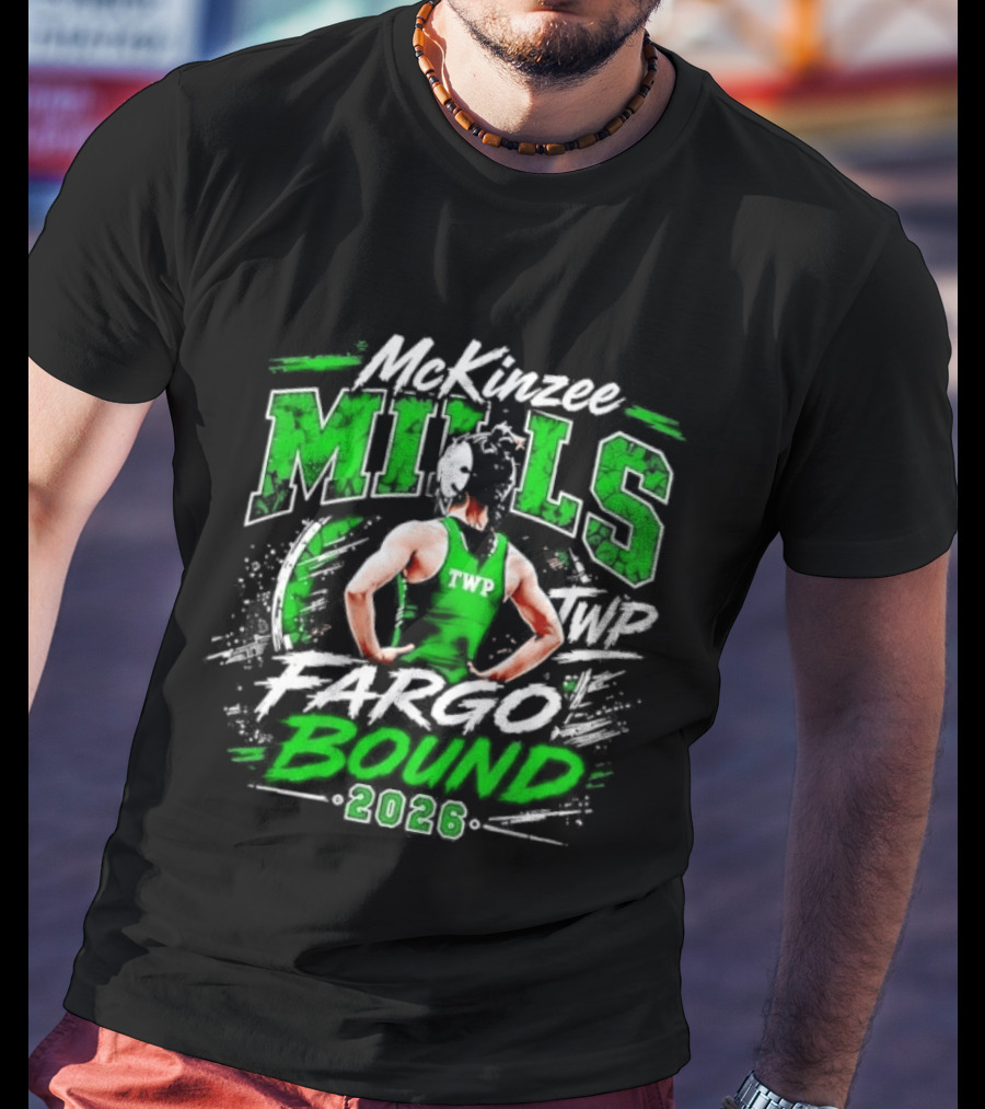 McKinzee Mills TWP Fargo Bound 2026Bold T-Shirt