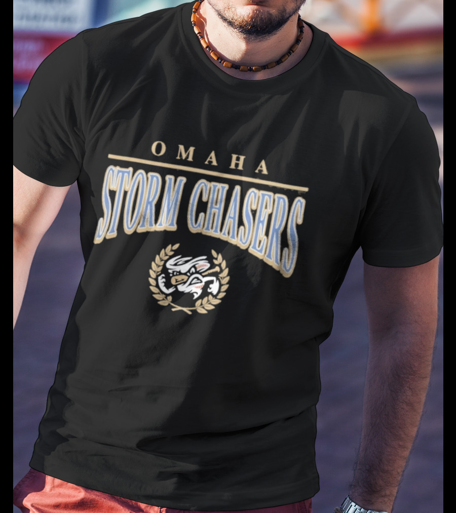 Omaha Storm Chasers Laurel Wreath Team T-Shirt
