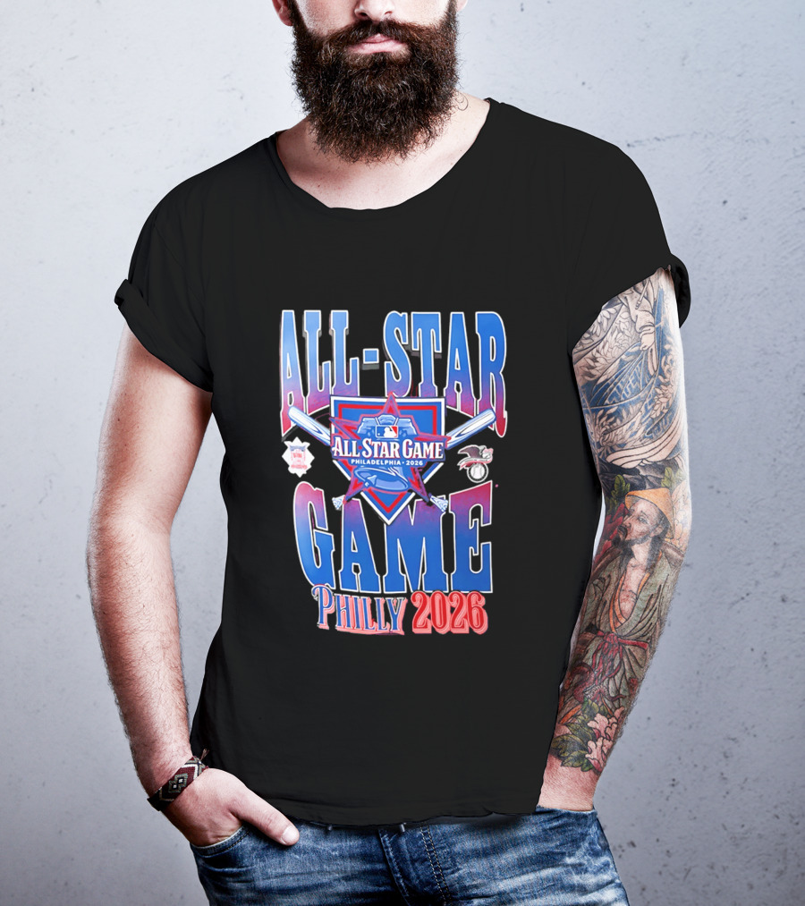 Philadelphia Phillies MLB All Star Game Philly 2026 Home Plate T-Shirt