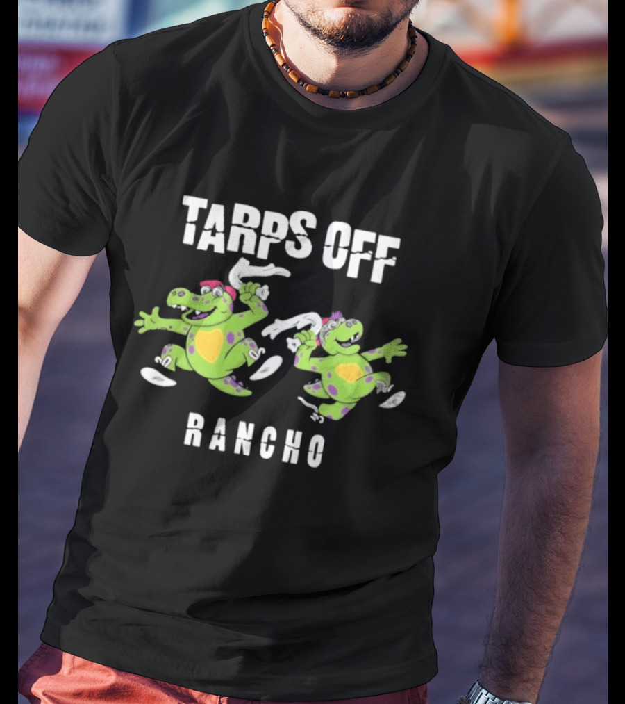 Rancho Cucamonga Quakes Tarps Off Rancho Alligator Fun T-Shirt