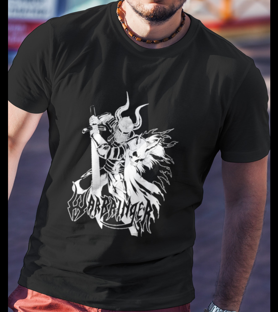 Warbringer Tour 2026 Viking Warrior Fantasy Art With Horned Helmet And Axe T-Shirt