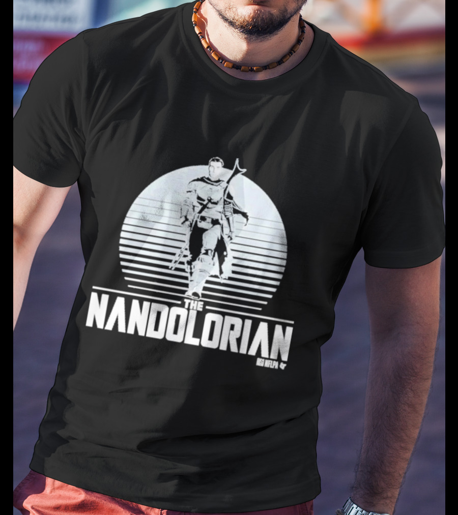 The Nandolorian Fernando Mendoza Mandalorian Parody Star Wars T-Shirt