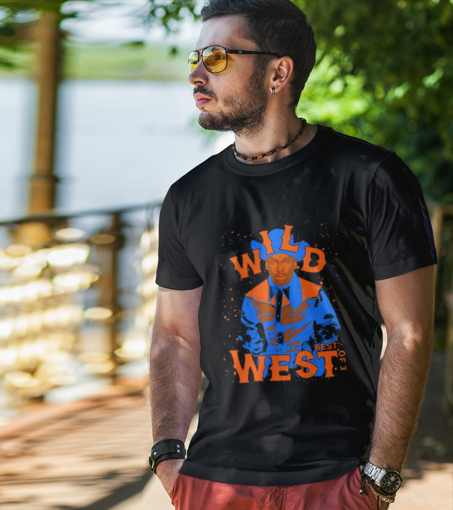 Wild West Beat Of 3 Cowboy T-Shirt