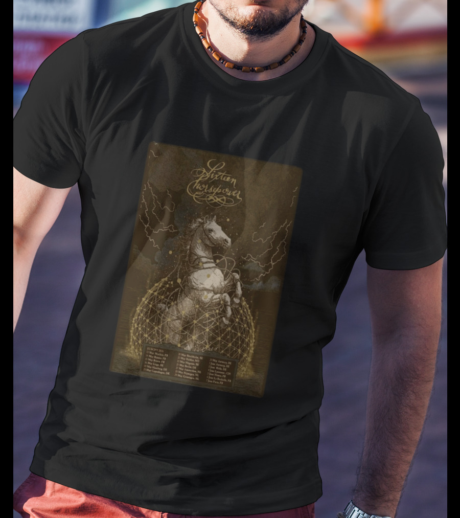 Sixteen Horsepower Euro Tour 2026 Concert Dates T-Shirt