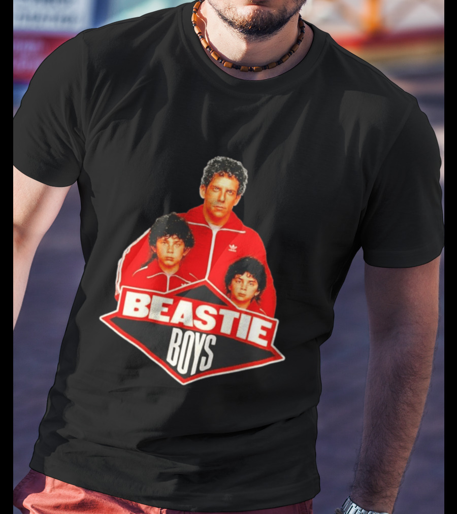 Beastie Boys Red Tracksuit Iconic Hip Hop T-Shirt