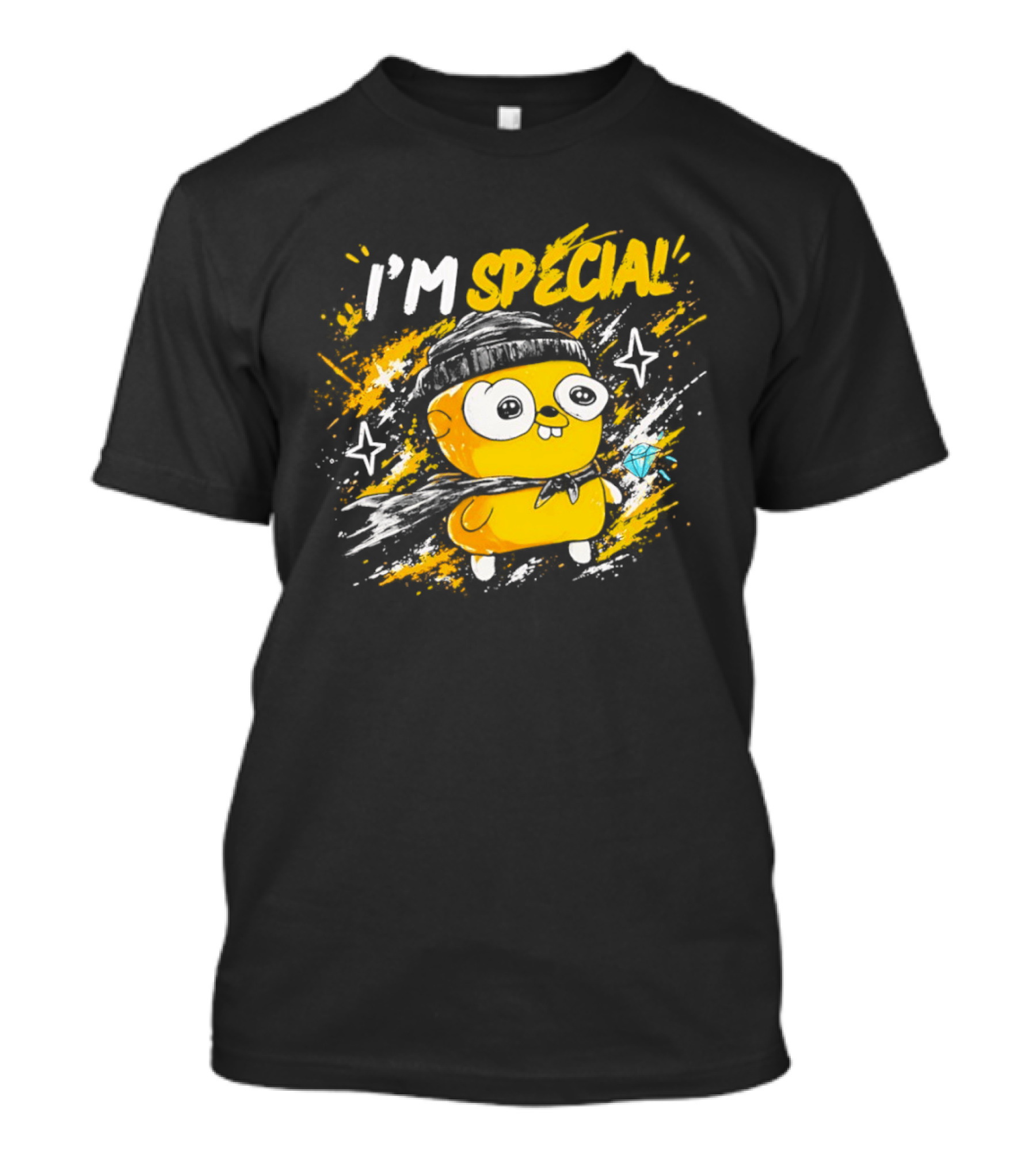 I'm Special Go Gopher Golang Programming Code T-Shirt