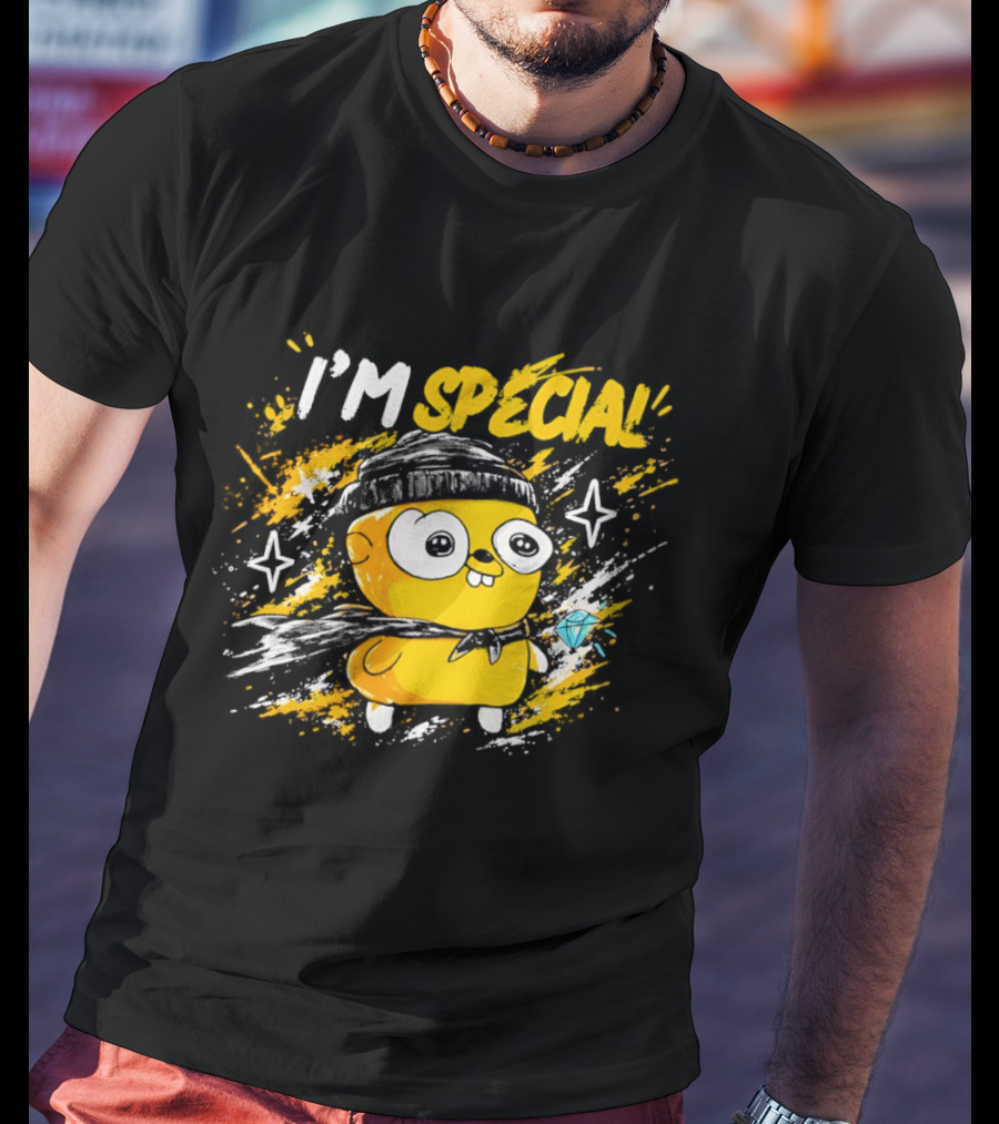 I'm Special Go Gopher Golang Programming Code T-Shirt
