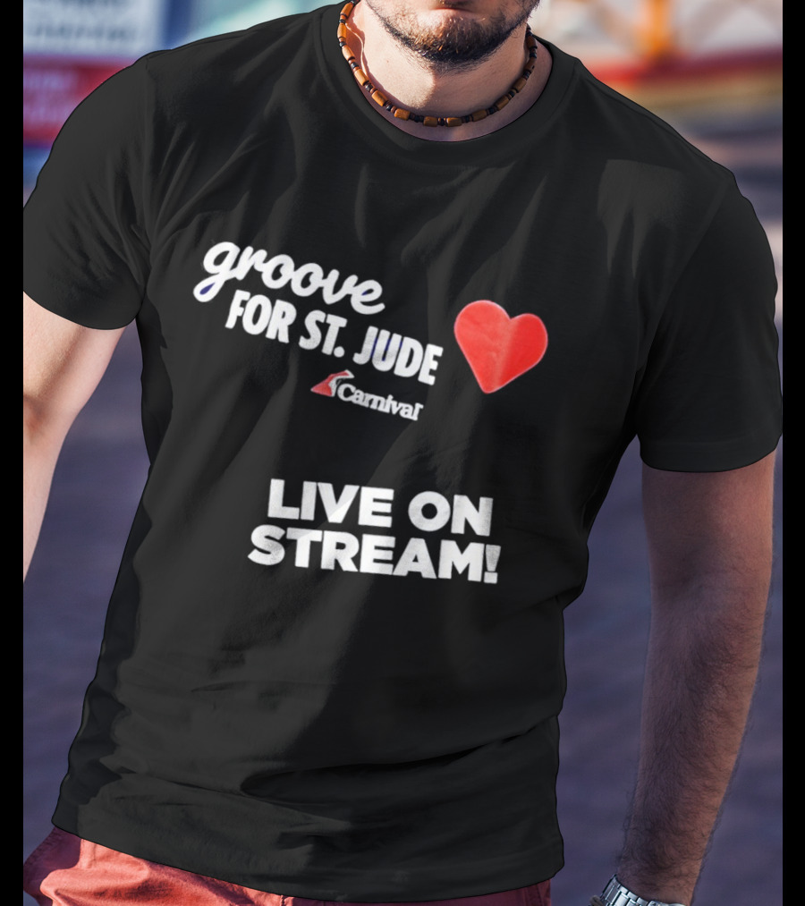 Groove For St Jude Heart Carnival Live On Stream T-Shirt