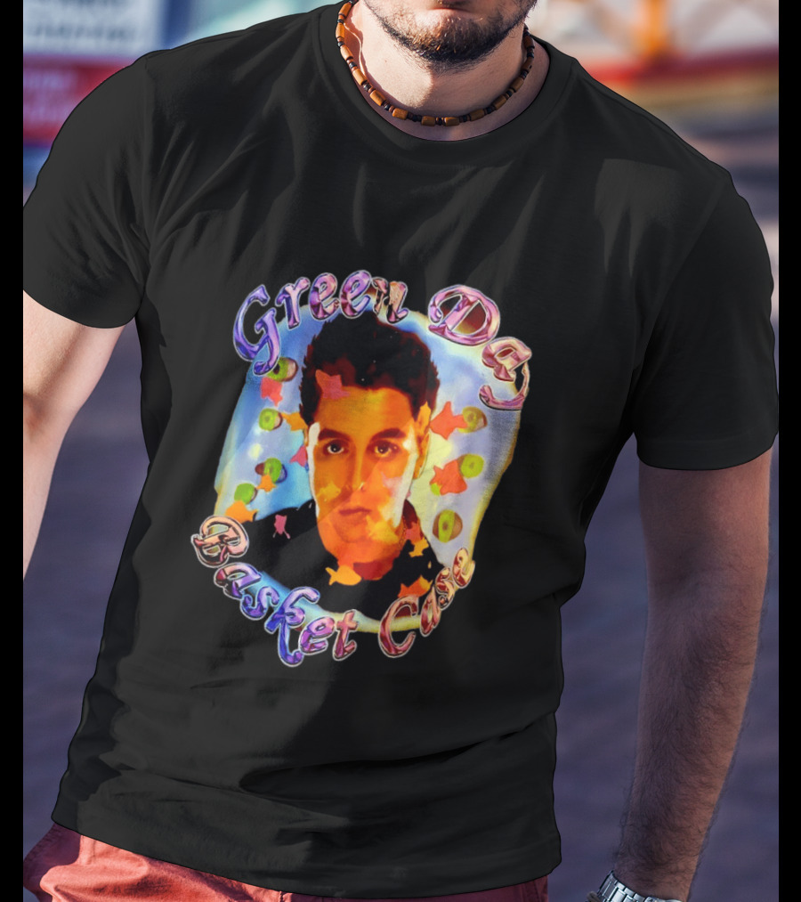 Green Day Basket Case Billie Joe Armstrong Colorful T-Shirt