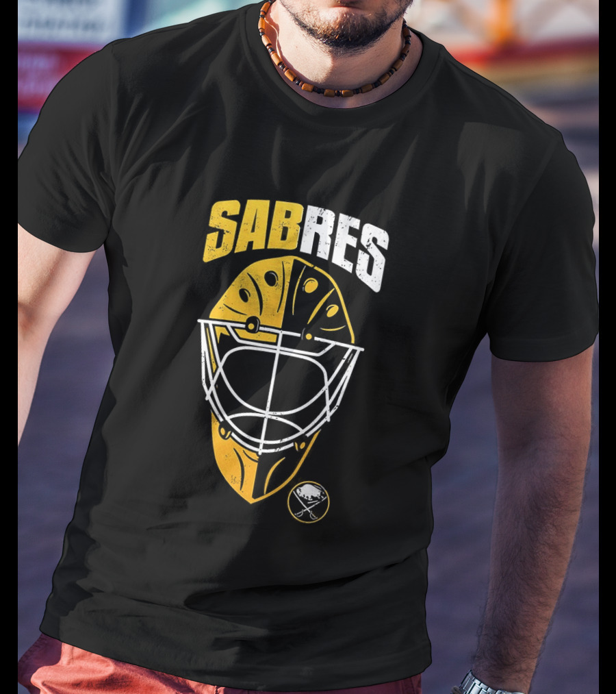 Buffalo Sabres Goalie Mask NHL Sabres T-Shirt