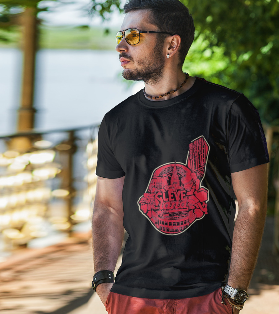 Cleveland Guardians 1948 Terminal Tower Progressive Field CLEVEland T-Shirt