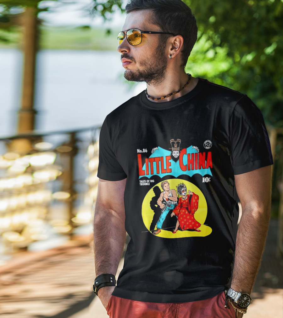 No 86 Little China Jack Burton Gracie Law David Lo Pan Tales Of Big Trouble T-Shirt