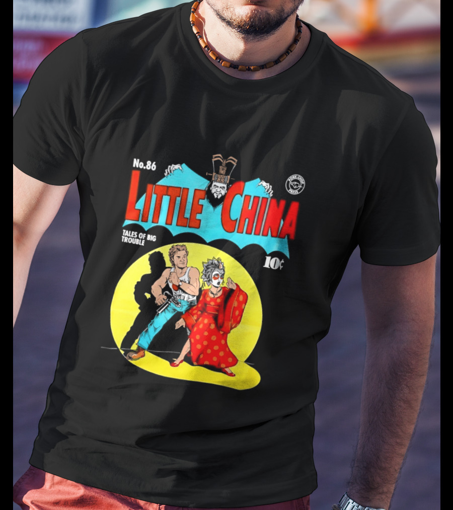 No 86 Little China Jack Burton Gracie Law David Lo Pan Tales Of Big Trouble T-Shirt