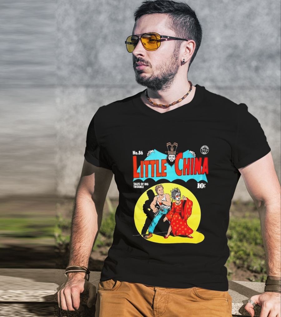 No 86 Little China Jack Burton Gracie Law David Lo Pan Tales Of Big Trouble T-Shirt