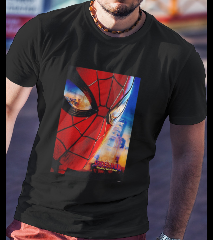 Spider Man Marvel Brand New Day Mask Studios T-Shirt