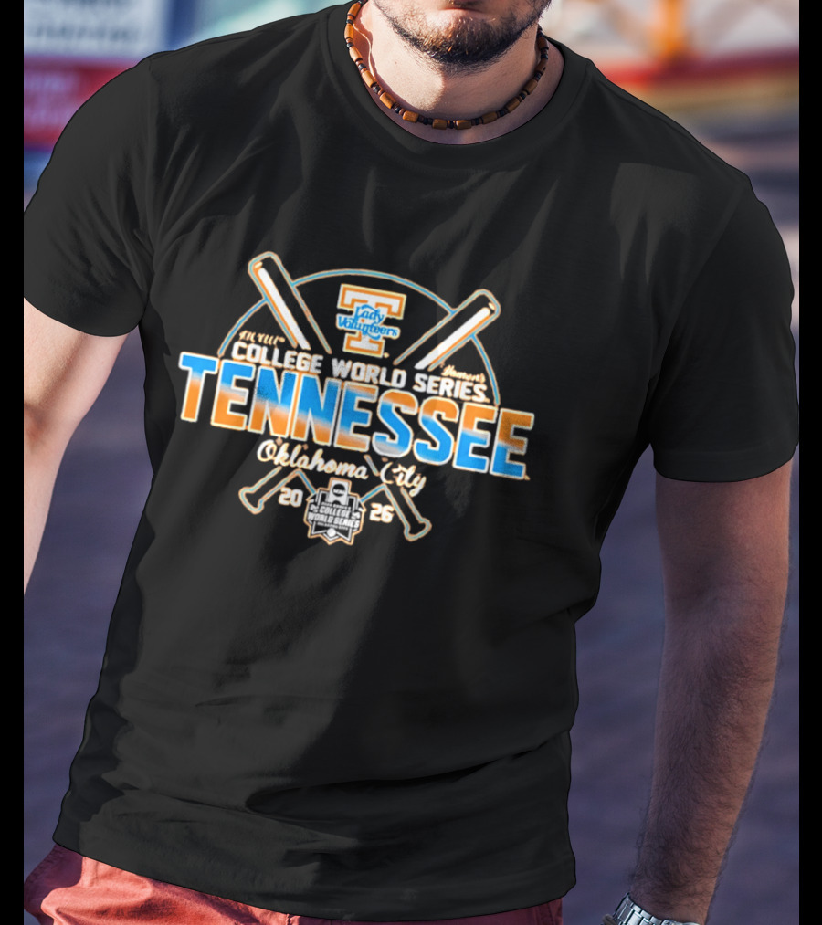 Tennessee Lady Volunteers Softball 2026 College World Series Oklahoma City T-Shirt