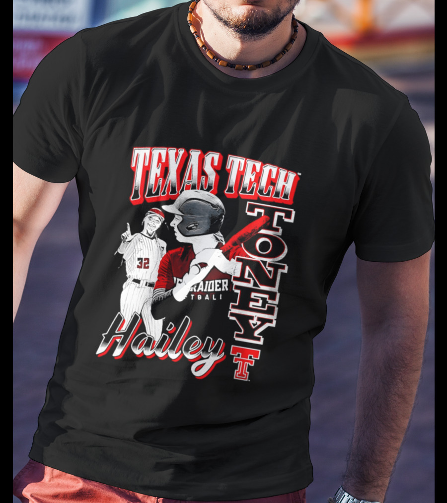 Texas Tech Red Raiders Hailey Toney 32 T-Shirt