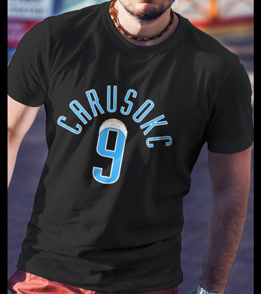 Caruso 9 OKC Thunder Basketball NBA 2026 T-Shirt