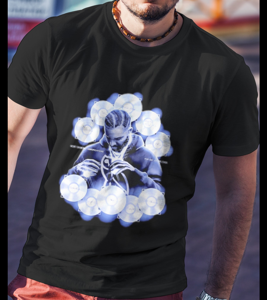 Drake Diamond Certifications Music Awards Owl T-Shirt