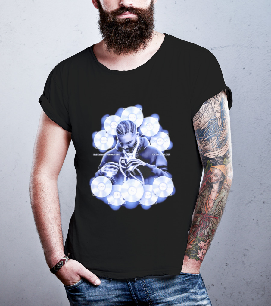 Drake Diamond Certifications Music Awards Owl T-Shirt