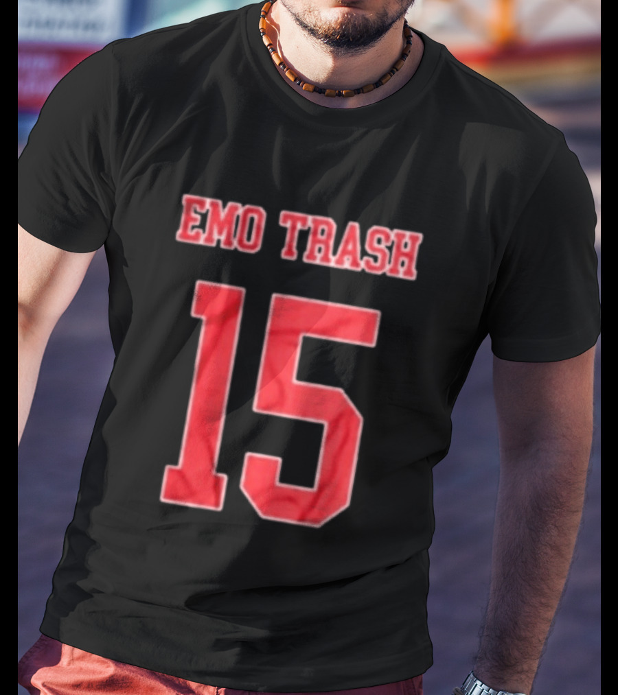 EMO TRASH 15 Retro Sports T-Shirt