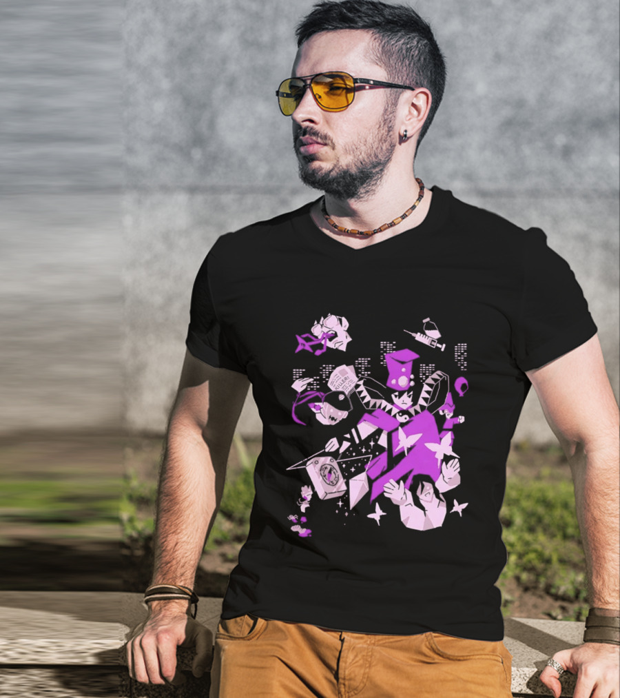 Boogiepop Phantom Metropolitan Anime Character Aesthetic T-Shirt