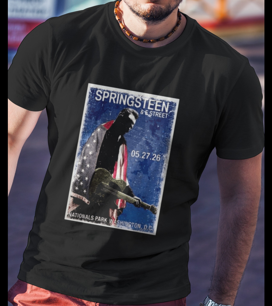 SPRINGSTEEN & E STREET Nationals Park Washington D.C. 05.27.26 T-Shirt