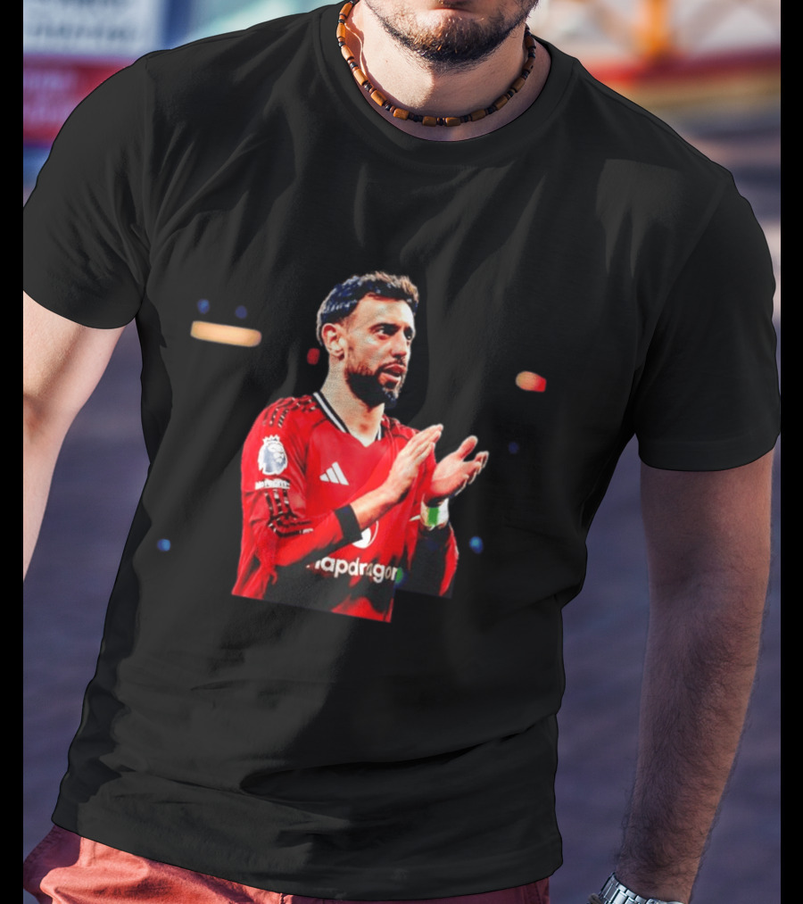 Bruno Fernandes Manchester United Premier League Most Assists Of The Season Snapdragon T-Shirt