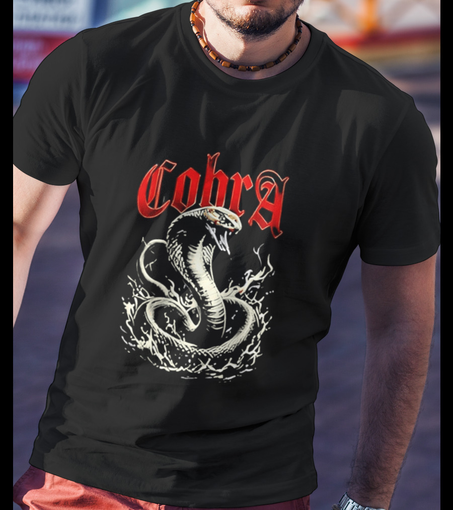 Cobra Snake Fierce Fire Serpent T-Shirt