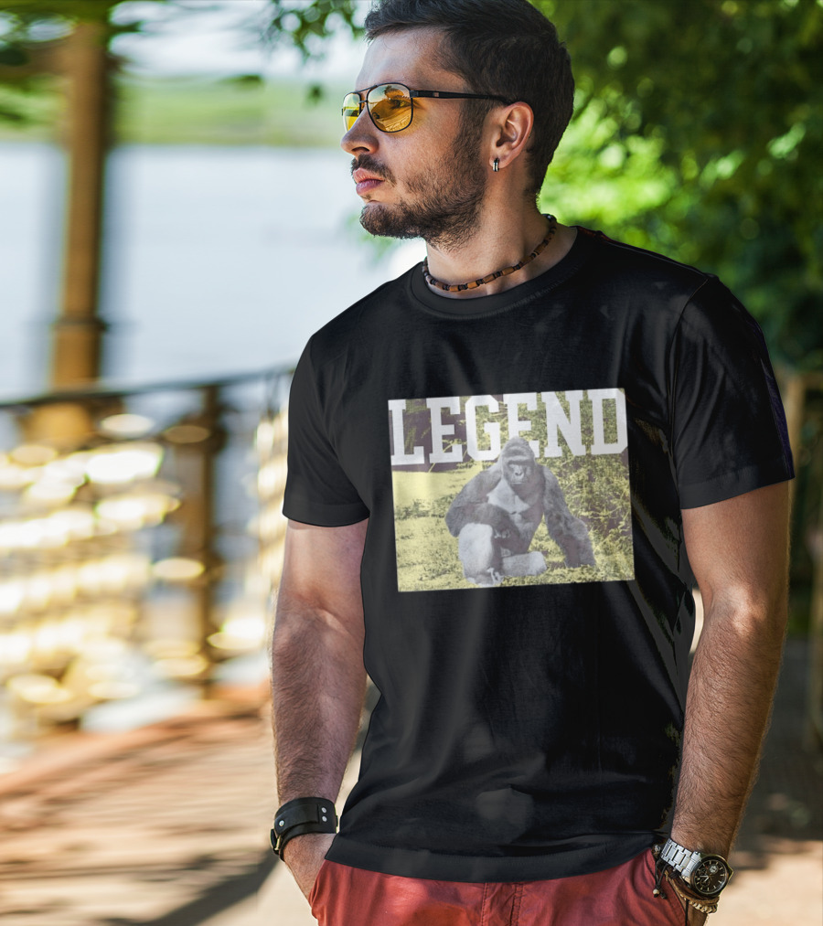 Legend Gorilla Wild Animals T-Shirt