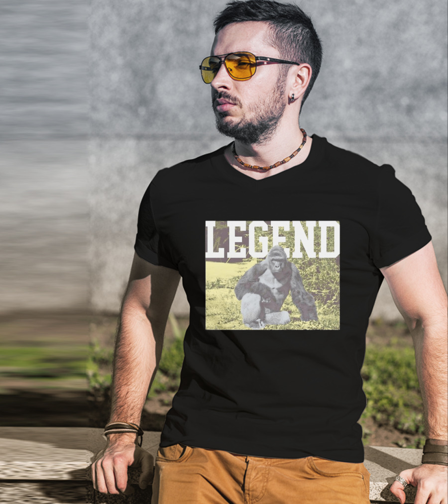 Legend Gorilla Wild Animals T-Shirt
