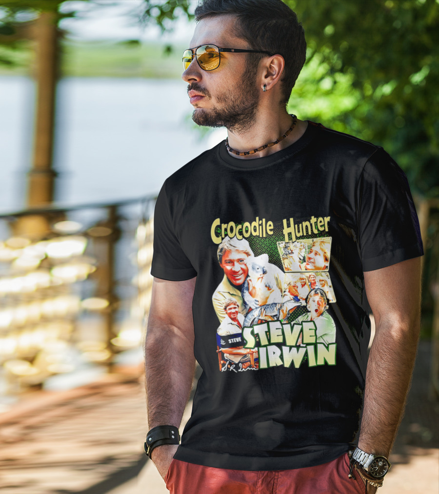 Crocodile Hunter Steve Irwin Wildlife Adventure T-Shirt