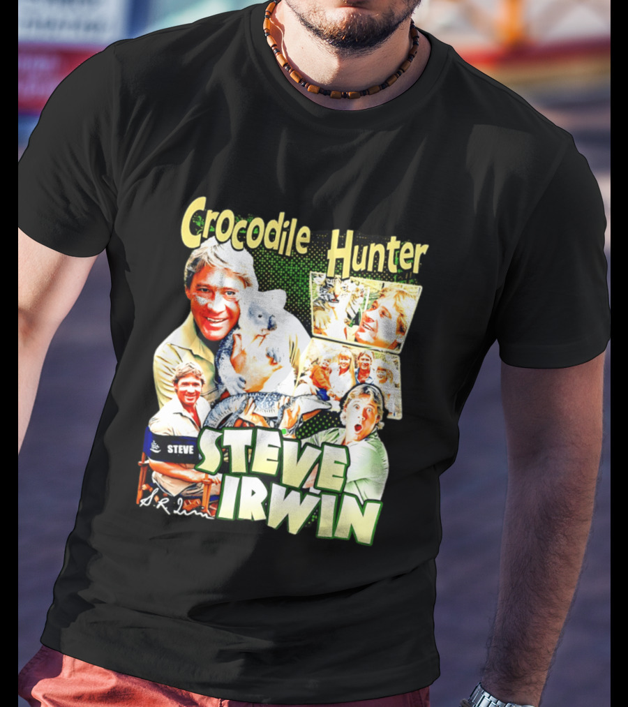 Crocodile Hunter Steve Irwin Wildlife Adventure T-Shirt
