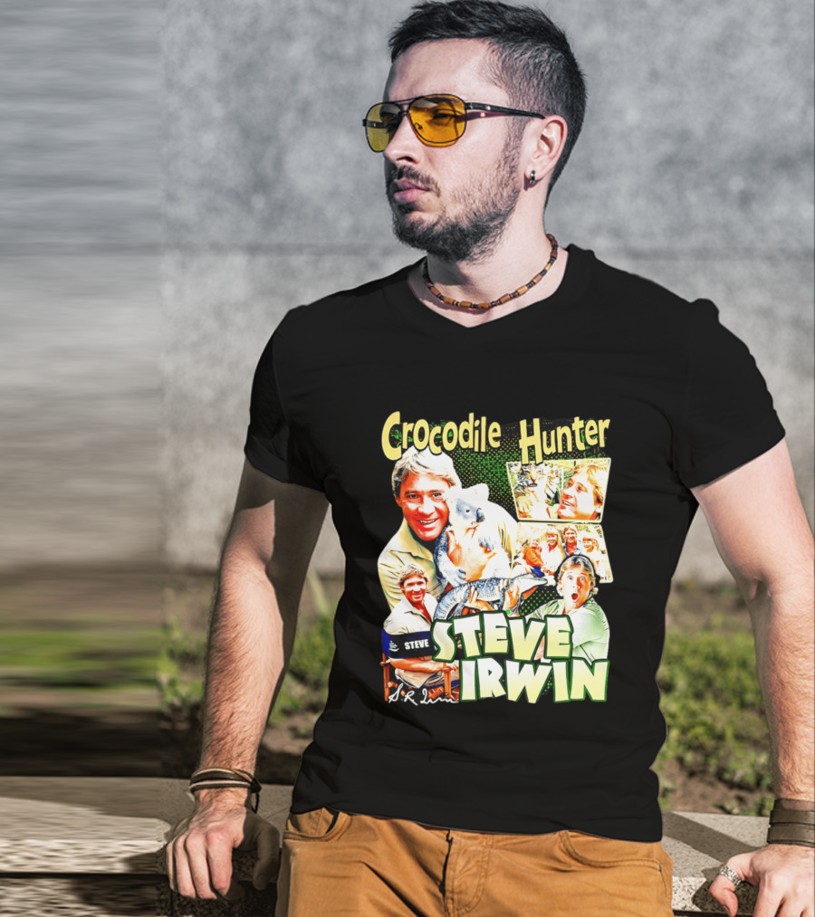 Crocodile Hunter Steve Irwin Wildlife Adventure T-Shirt