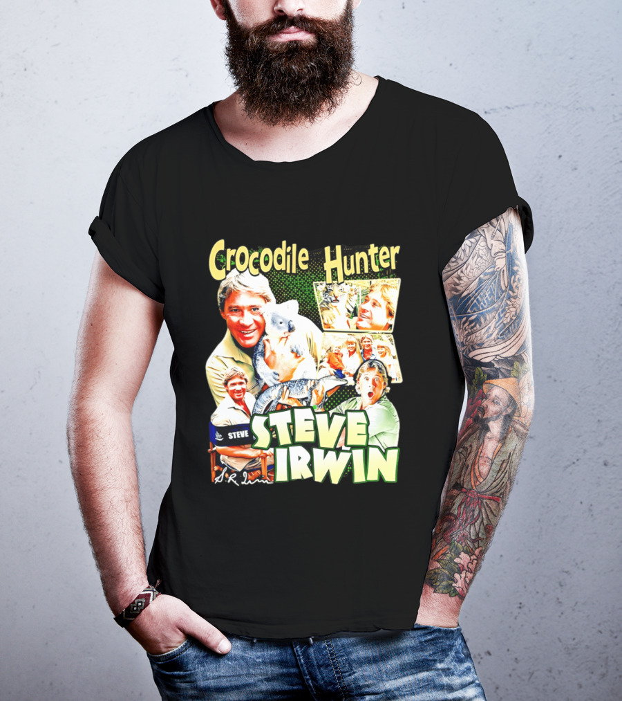 Crocodile Hunter Steve Irwin Wildlife Adventure T-Shirt