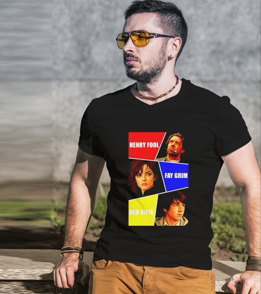 Henry Fool Fay Grim Ned Rifle Trilogy Hal Hartley Series T-Shirt