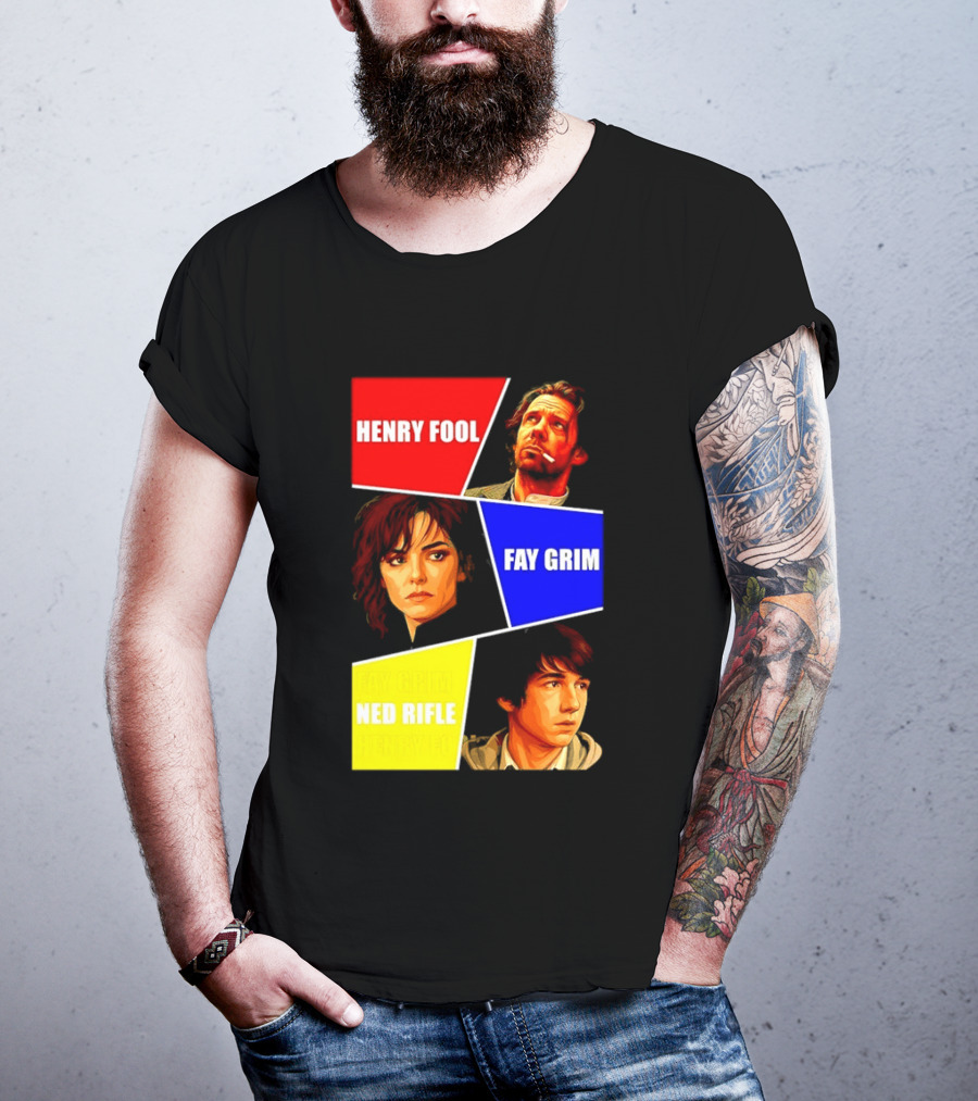 Henry Fool Fay Grim Ned Rifle Trilogy Hal Hartley Series T-Shirt