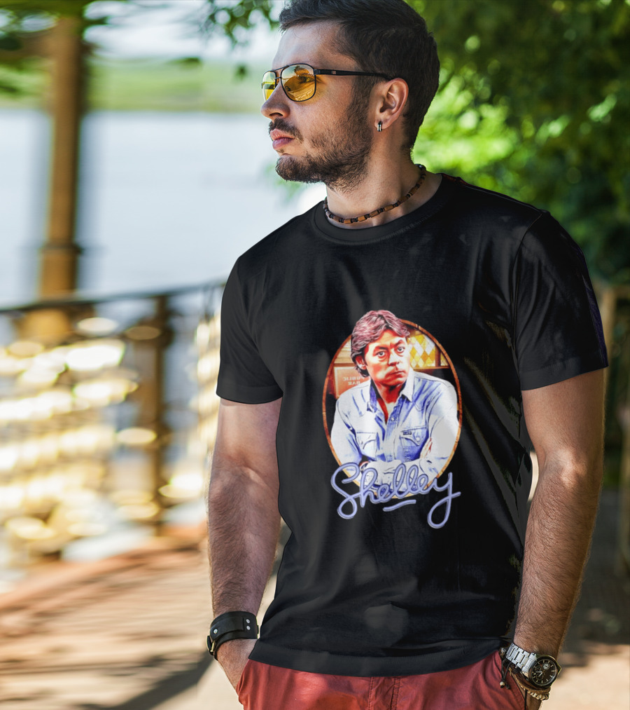 Hywel Bennett James Shelley British Sitcom T-Shirt