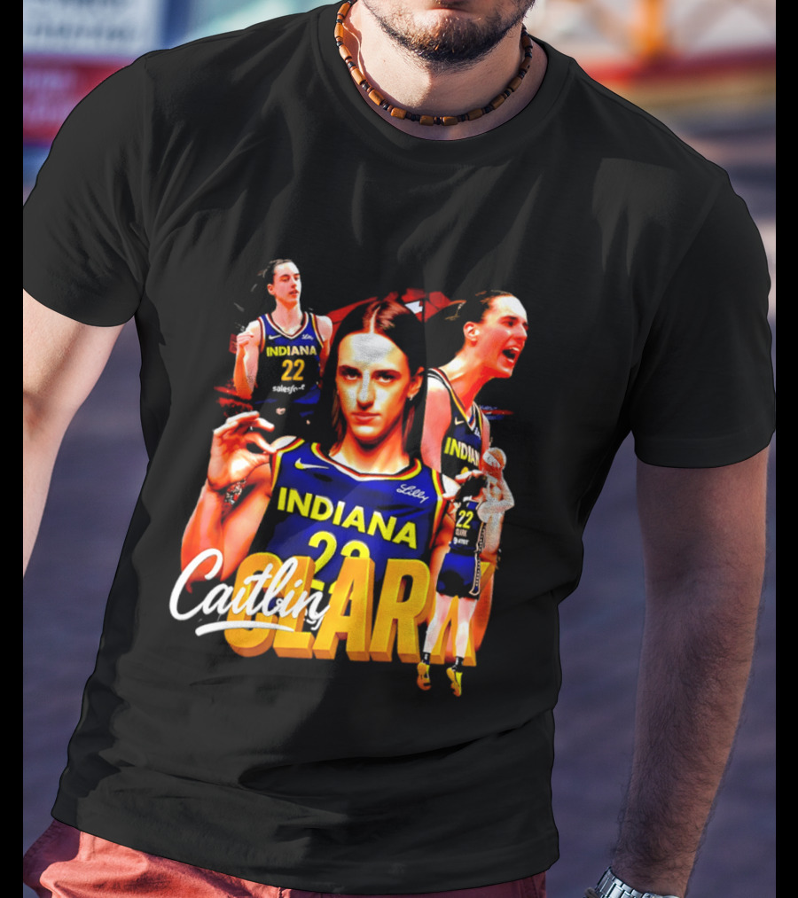 Indiana Fever Caitlin Clark 22 Jersey T-Shirt